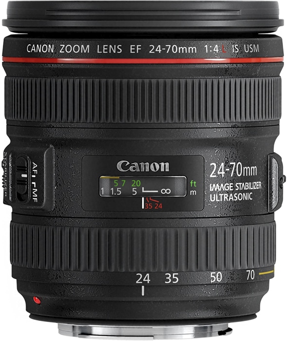 Objetivo Canon EF 24-70 mm f / 4L IS USM