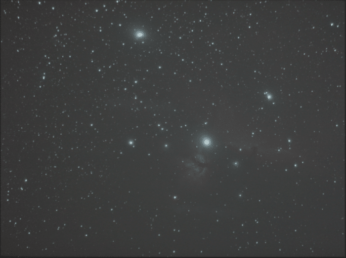 fotografía de la constelación estelar de la noche estrellada