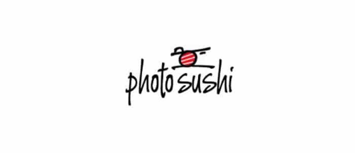 El logotipo de fotografía Photo Sushi