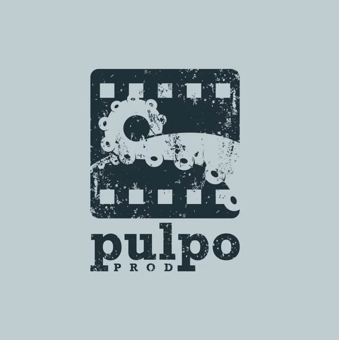Logotipo de fotografía de Pulpo Prod de Costin Logopus.