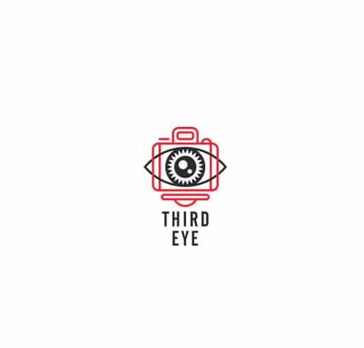 Logotipo de fotografía del tercer ojo por mr.giraffe.design