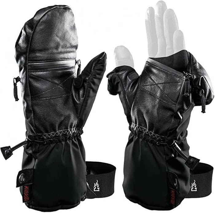Imagen de los guantes de fotografía inteligentes Heat 3 de The Heat Company