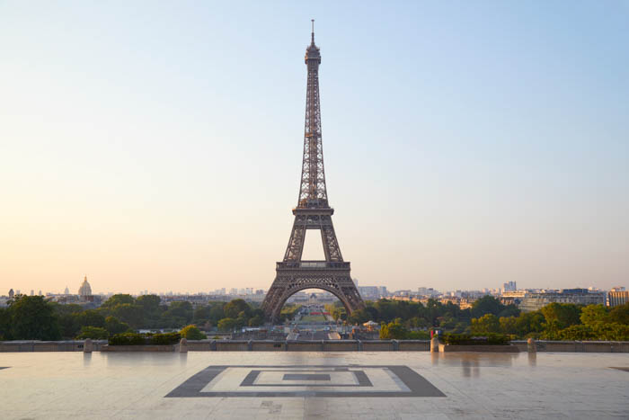 Imagen retocada con la Torre Eiffel