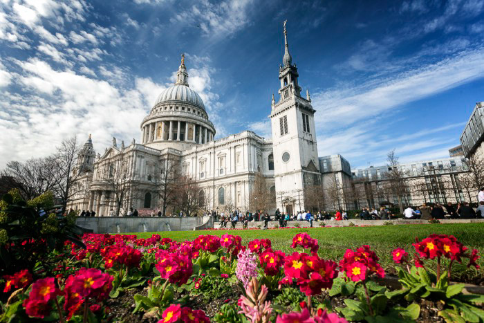 En la Catedral de Pauls: los mejores lugares para tomar fotos para la fotografía de Londres