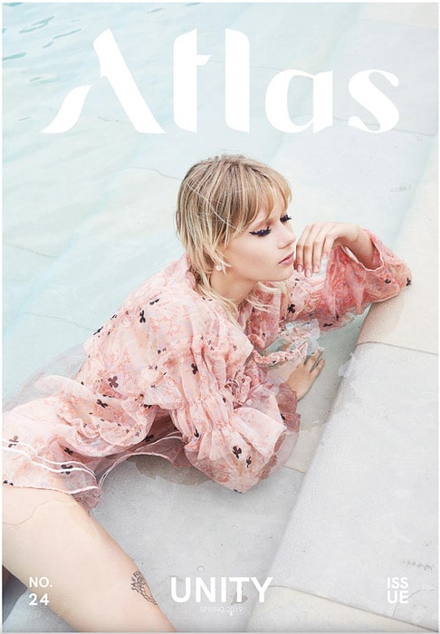 La portada de la revista Atlas que acepta presentaciones de fotografías.