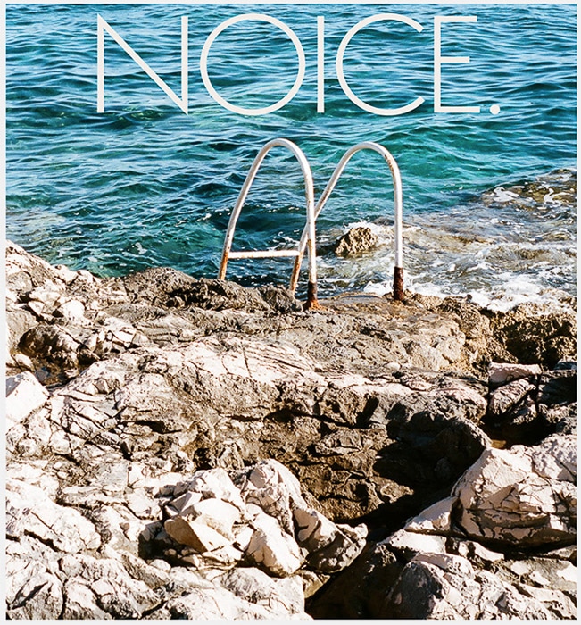 La portada de la revista Noice para envío de fotografías.