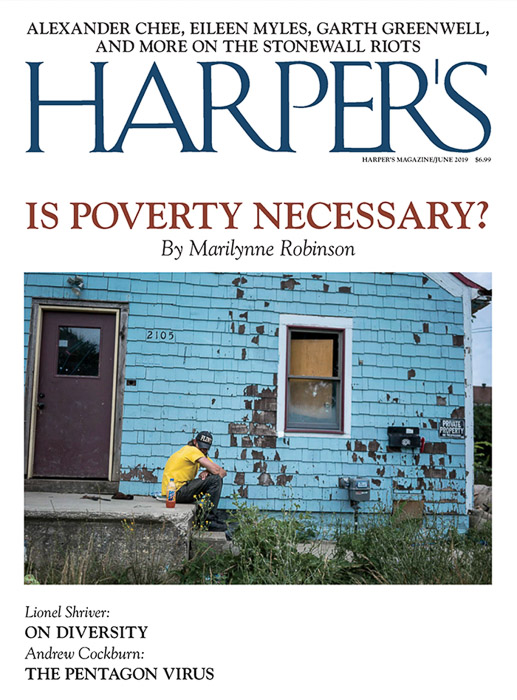 La portada de la revista Harpers por aceptar presentaciones de fotos.