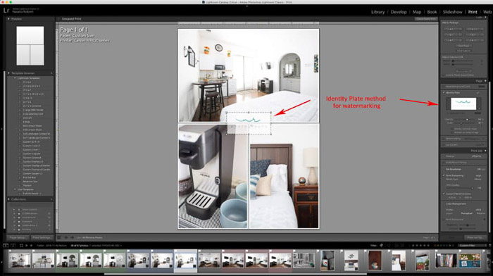 Una captura de pantalla que muestra cómo crear un collage de fotos Lightroom