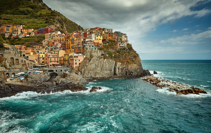 La costa de Cinque Terre - Italia, los lugares más bellos del mundo para fotografiar