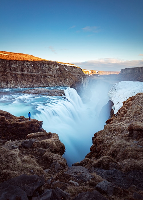 Cascadas de Gullfoss - Lugares de fotografía de Islandia