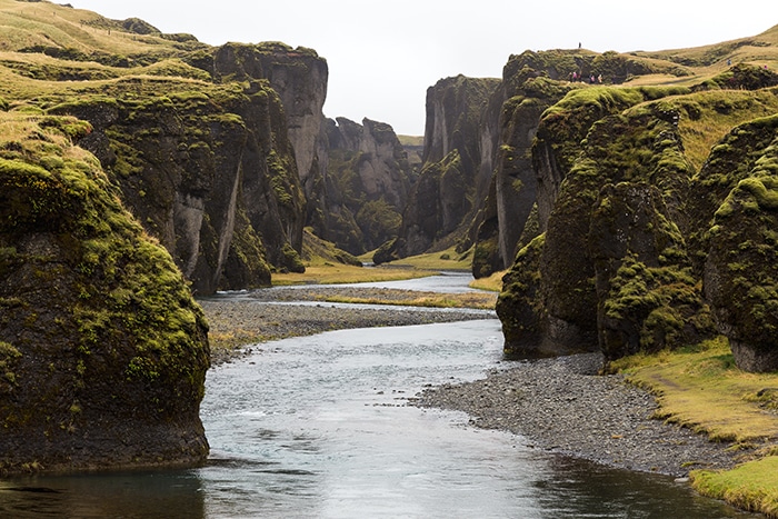 Cañón Fjaðrárgljúfur - Islandia fotografía