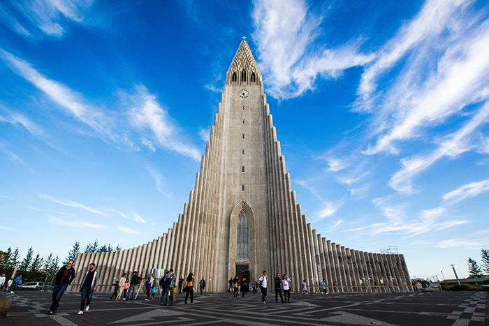 Iglesia Hallgrimskirkja en Reykjavik - islandia consejos fotográficos