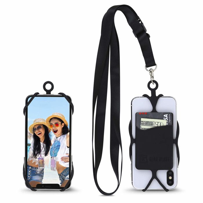 Gear Beast Universal Crossbody Pocket Cell Phone Lanyard