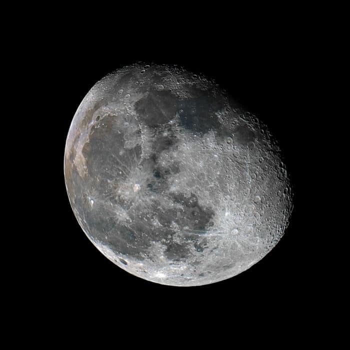 Una impresionante foto de primer plano de la luna - consejos de astrofotografía