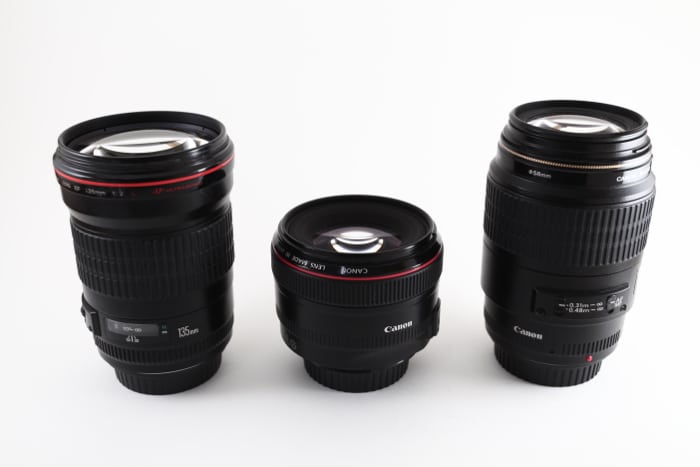 Tres lentes para las cámaras de fotograma completo