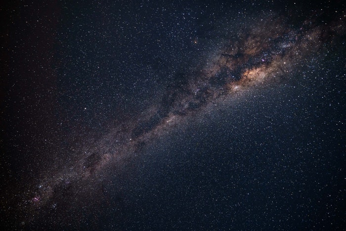 Una foto de la Vía Láctea.