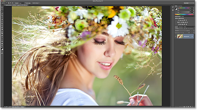 Imagen # 126006677 con licencia de Shutterstock por Photoshop Essentials.com