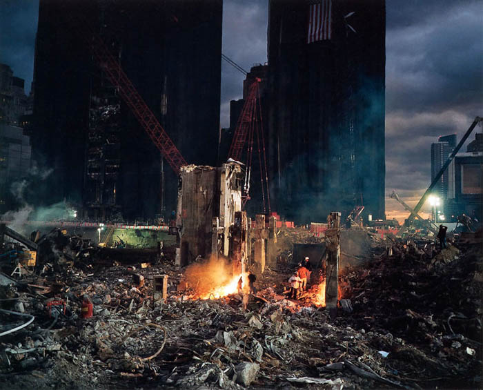 Foto de Joel Meyerowitz de su proyecto Aftermath del 11 de septiembre