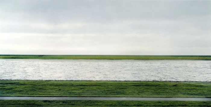 El Rin II 1999 Andreas Gursky, las fotos más caras