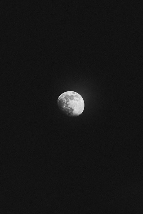 Imagen de un eclipse lunar