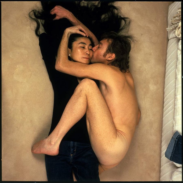 Foto icónica de Lennon y Yoko por Annie Leibovitz