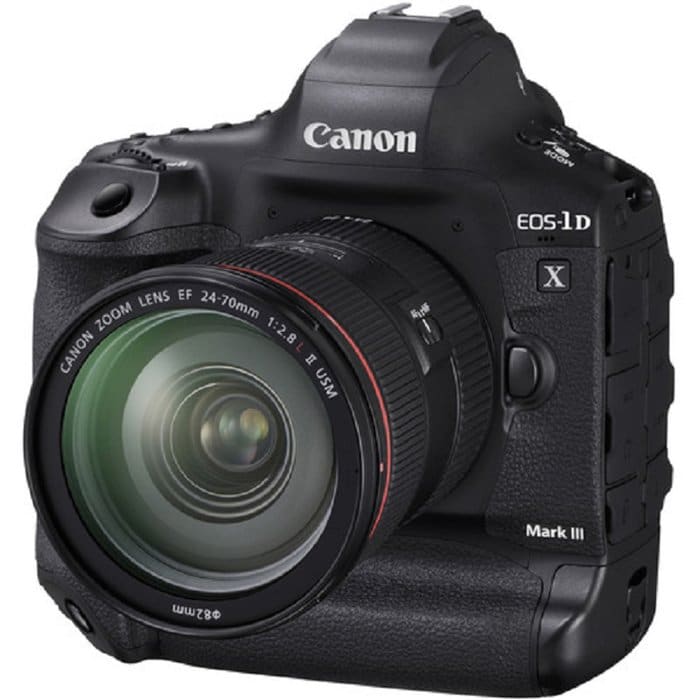 Una imagen de la Canon EOS 1DX Mark III