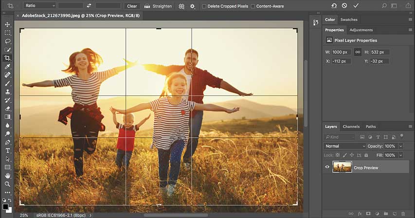 Cómo recortar fotos en Photoshop CC - Guía completa