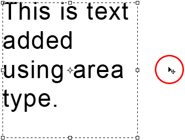 Mover el cuadro de texto dentro del documento.