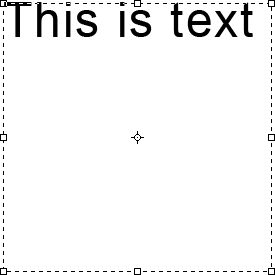 Agregar texto dentro de un cuadro de texto con tipo de área en Photoshop.