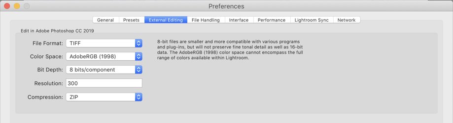 Preferencias en Adobe Photoshop