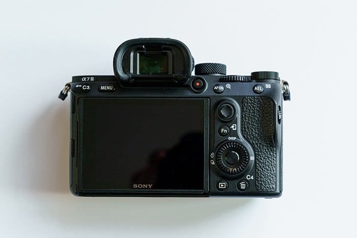 Imagen de una Sony A7 III
