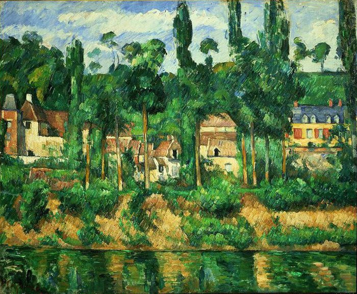 Casa de Zola en Médan, de Cézanne