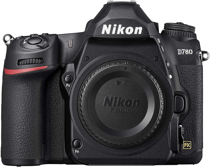 una imagen del cuerpo de una cámara Nikon D780