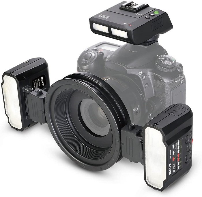 foto de producto de Meike MK-MT24 Wireless Macro Twin Flash para Nikon