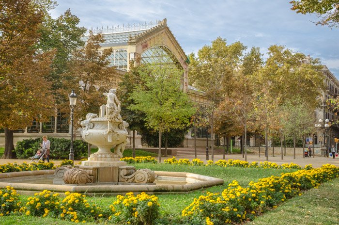 El Parque de la Ciutadella en el Barrio del Born - Barcelona foto localizaciones