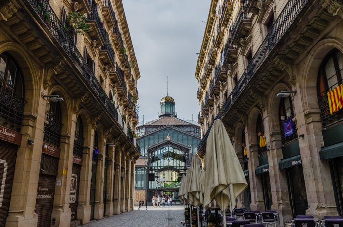 El Born Market en Barcelona - mejores lugares para fotografiar fotos de barcelona