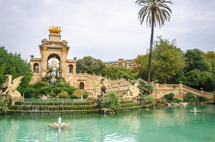 El Parque de la Ciutadella en el Barrio del Born - Barcelona foto localizaciones