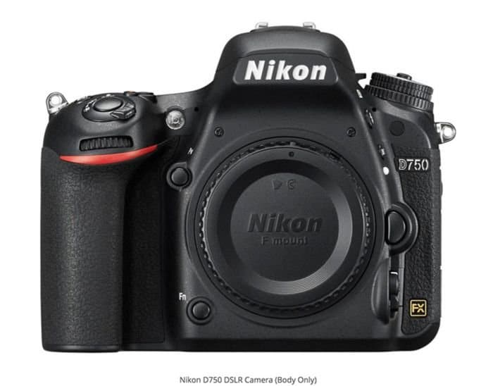 La mejor cámara Nikon D750 para fotografía inmobiliaria