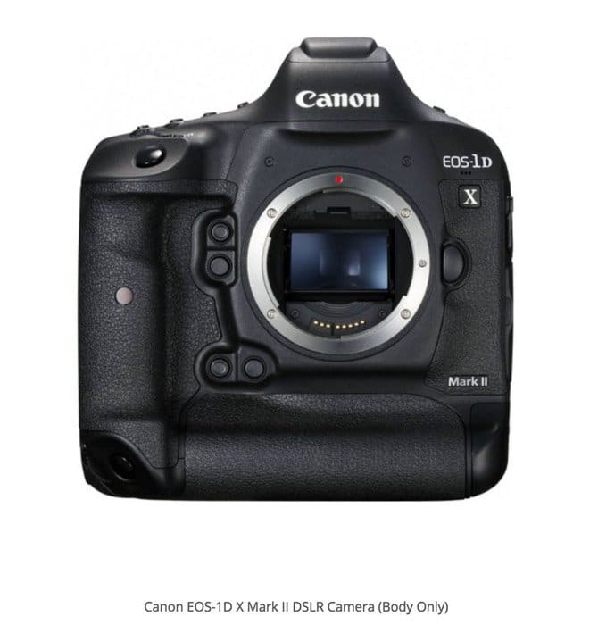 Canon 1D X Mark II la mejor cámara para fotografía inmobiliaria