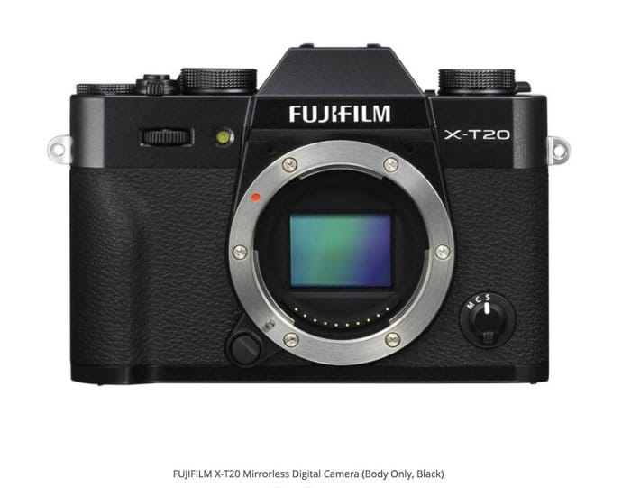 Fujifilm X-T20 la mejor cámara para fotografía inmobiliaria