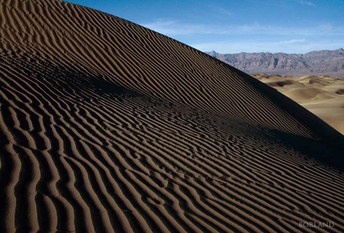 Fotografía de dunas de arena