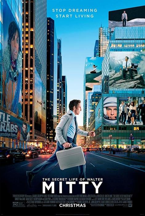 La vida secreta de Walter Mitty - 2013, mejores películas de fotografía