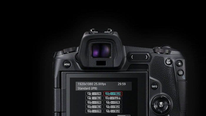 Canon EOS R: Vídeo