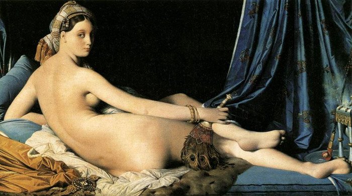 Jean Auguste Dominique Ingres “La Odalisca” 1814