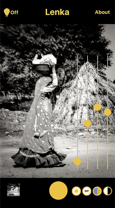 Captura de pantalla de la aplicación Lenka Mujer india con una cesta