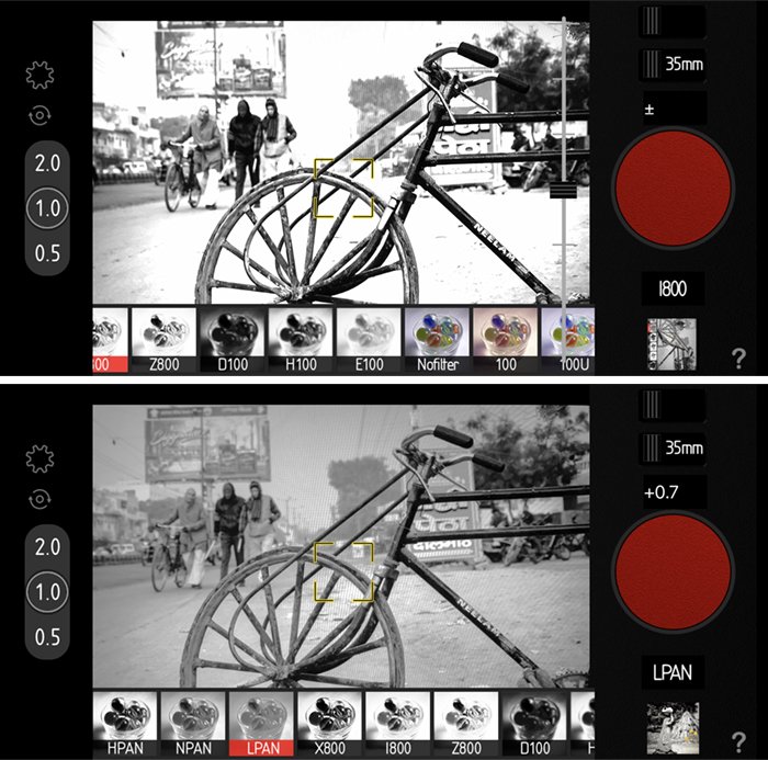 Capturas de pantalla de la aplicación Provoke bicicleta escena callejera de la India