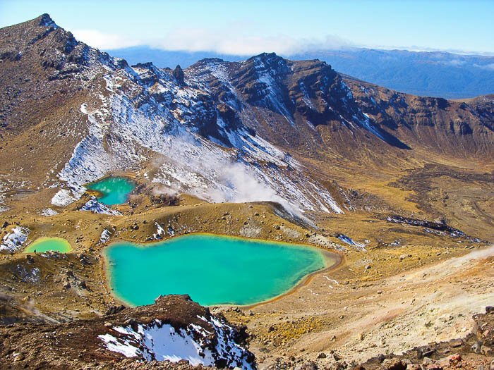 imagen de fotografía de viaje de un paisaje con montañas y un lago
