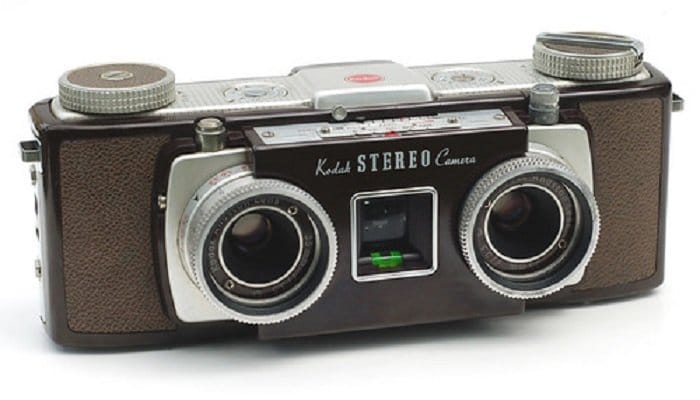 Cámara estéreo Kodak para fotografía 3D