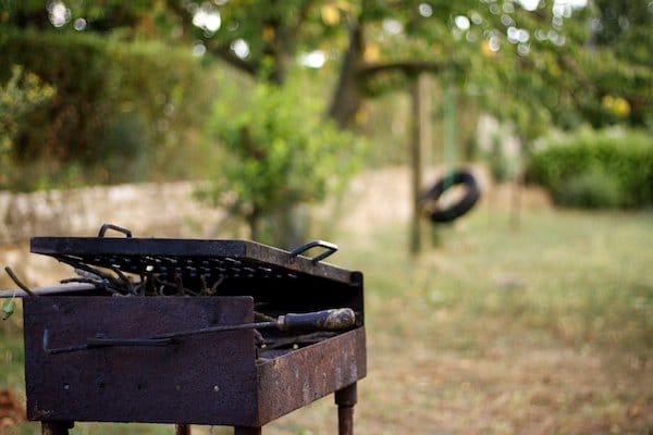 Foto de una parrilla