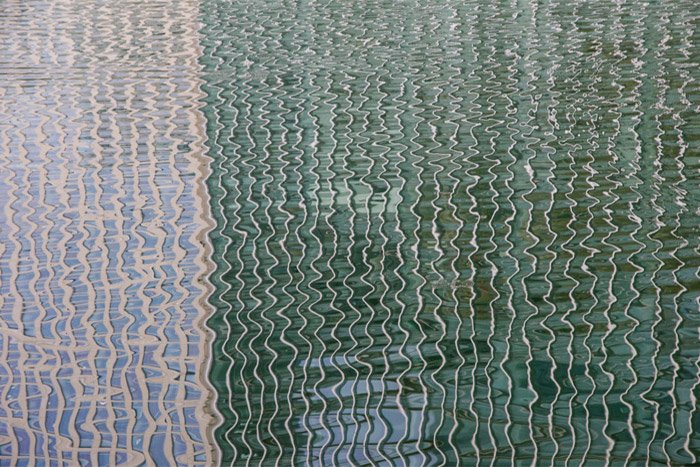Fotografía abstracta de agua